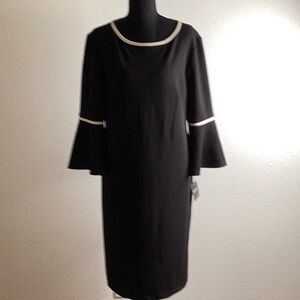 Liz Claiborne Dress with Bell Sleeves